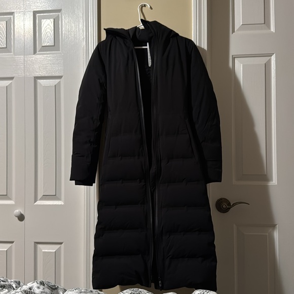 StretchSeal Sleet Street 600-Down Fill Long Jacket Waterproof - Picture 7 of 11